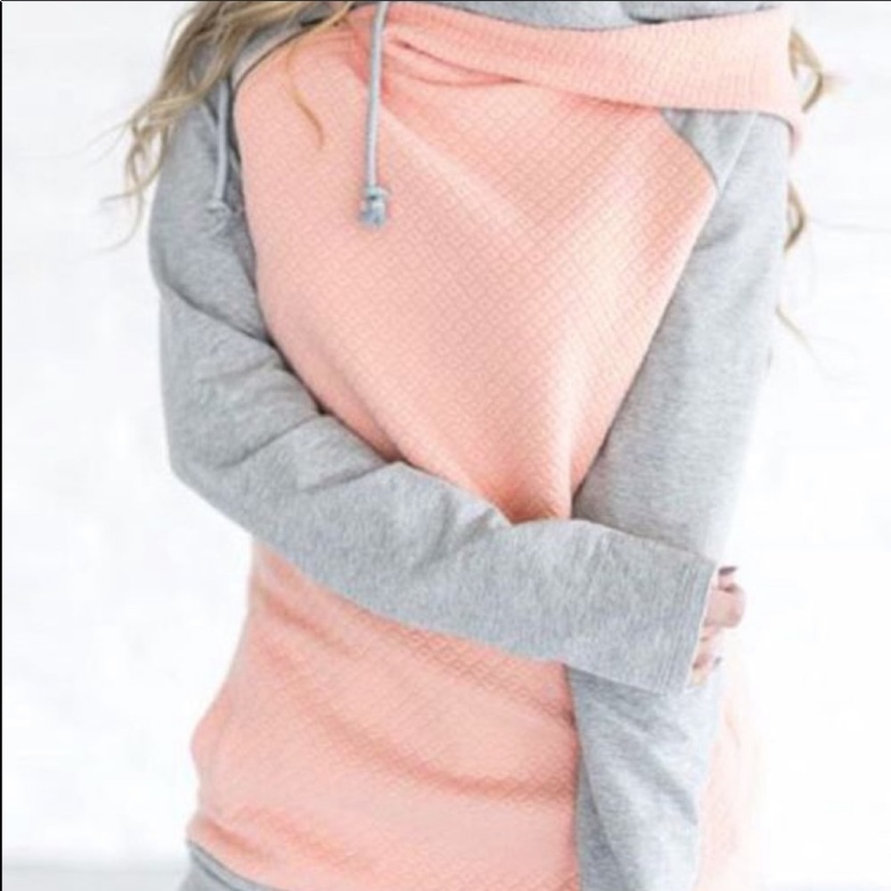 Asymmetrical hoodie